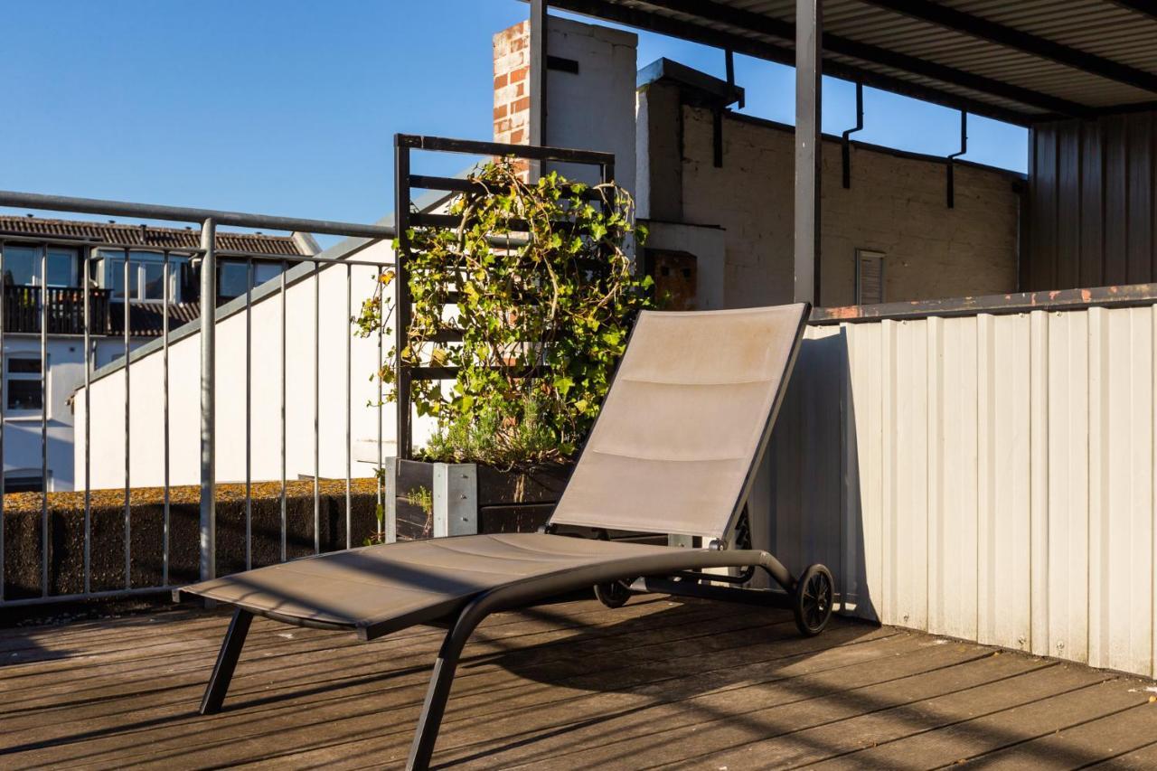 200 M Fra Rutebilstation - Privat Terrasse, Grill Leilighet Århus Eksteriør bilde
